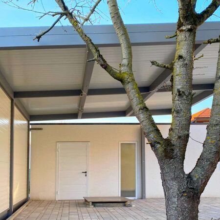 Alu Carport "Traunstein" Pultdach