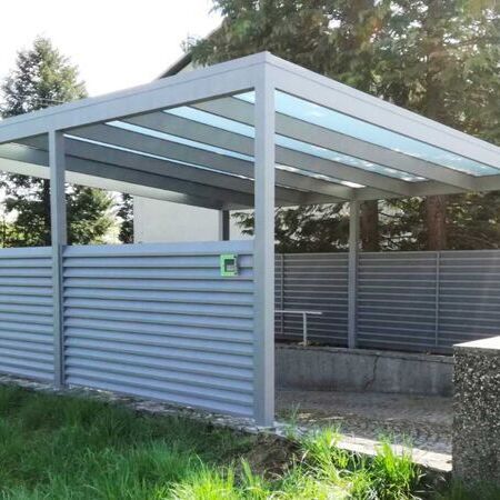 Alu Carport "Traunstein" Pultdach